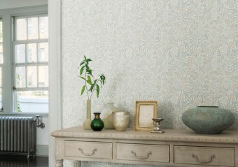 ウィリアムモリスのアクセントクロスでクラシカルに 目黒区F様邸 ウィリアムモリスのアクセントクロスでクラシカルに 目黒区F様邸